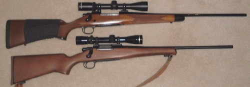Model Seven compared to the Remington Mountain Rifle