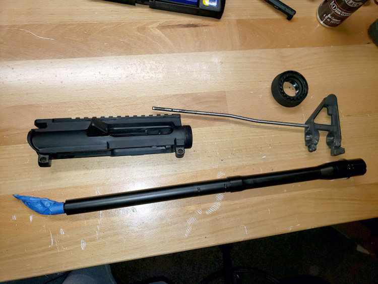AR15 gunsmith project