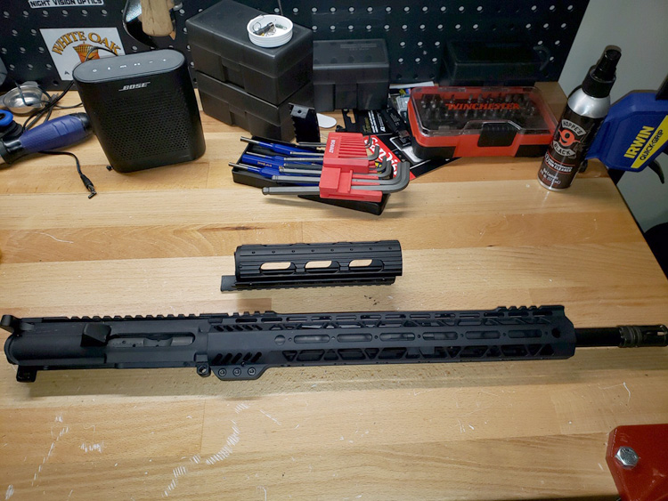 AR15 Handguard Replacement Completed