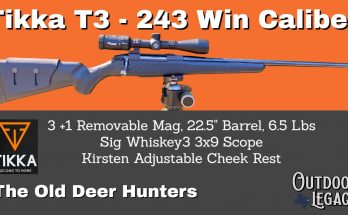 tikka t3 rifle 243