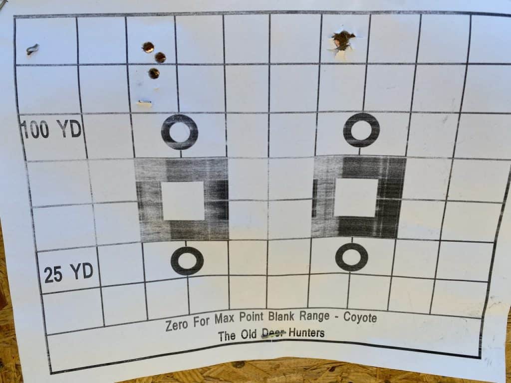 Berger Varmint Bullet Range Test