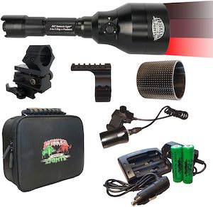 Wicked Lights A67iC Predator Light for coyote hunting