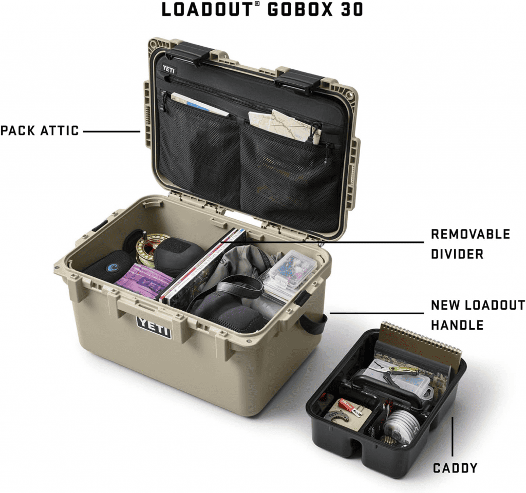 YETI LoadOut GoBox 30 Divided Cargo Case 