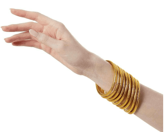 BuDhaGirl Gold Bangle Bracelet 