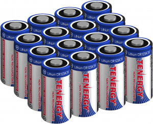 Tenergy CR123 batteries for night vision scopes and thermal scopes